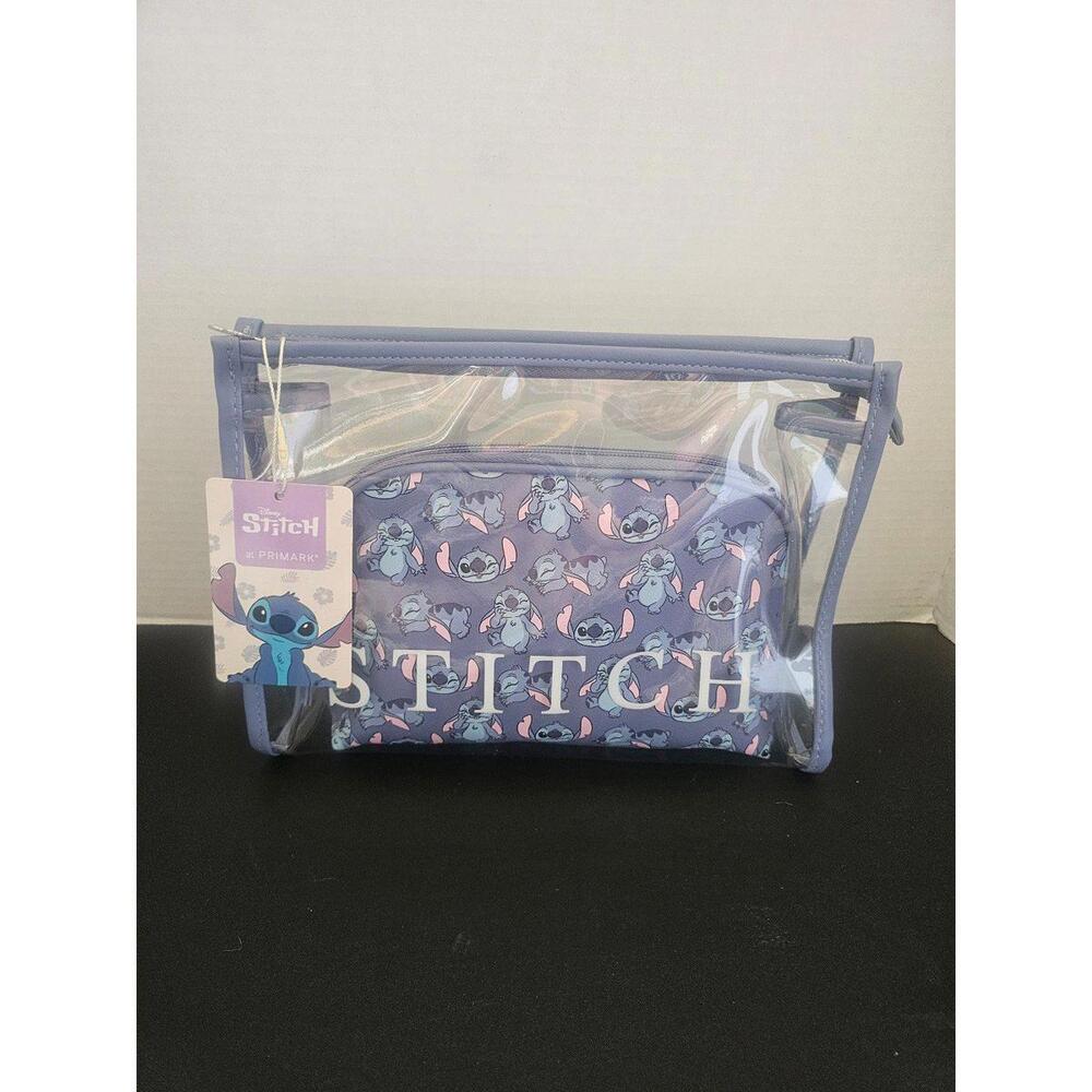 Primark Disney's Stitch 2 Piece Cosmetics Bag